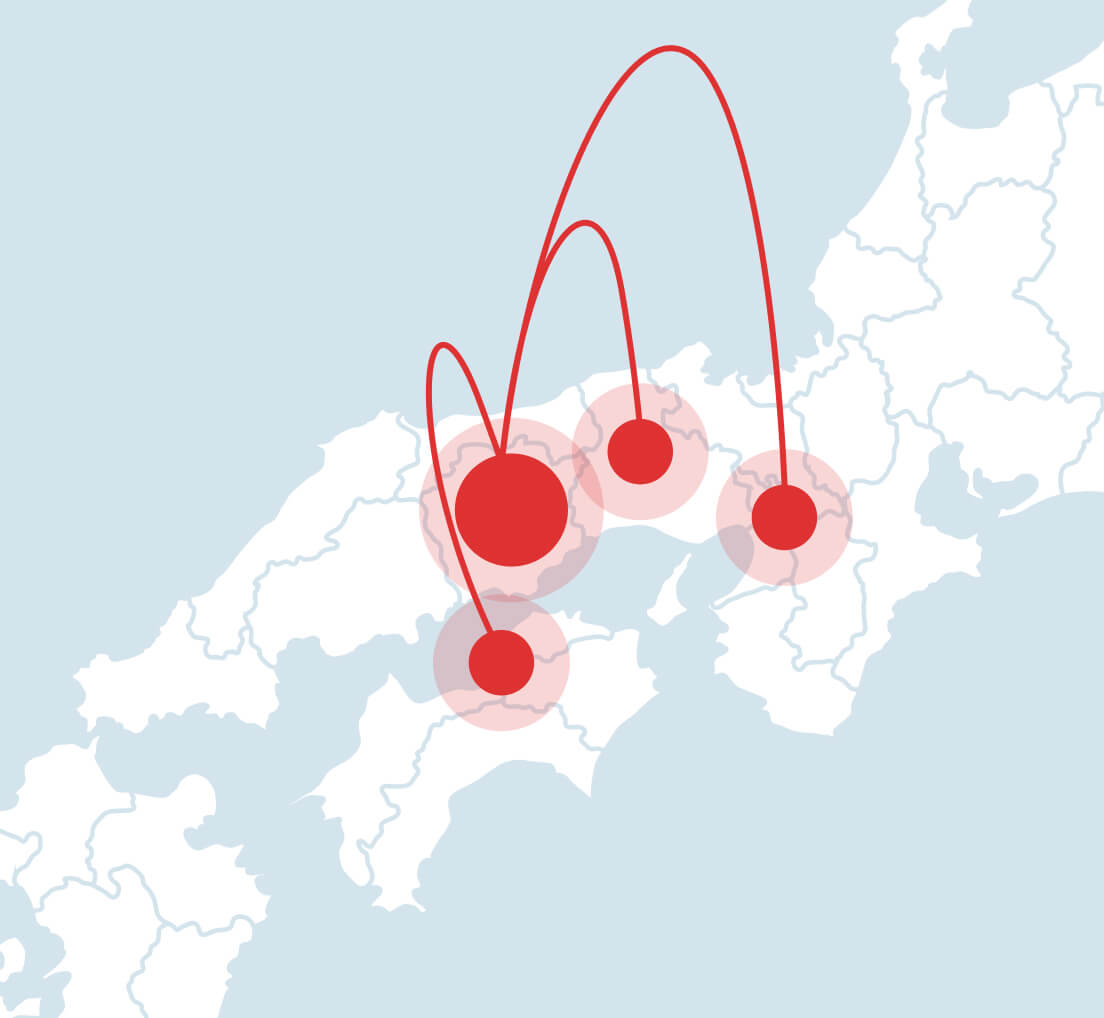 供給エリアマップ